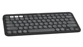 Logitech Pebble Keys 2 K380s Bluetooth Keyboard - Tonal Graphite (Eng/Arb)